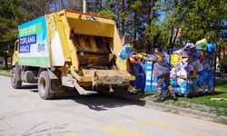 Tepebaşı'nda atıklar geri dönüşüm kafesleriyle ekonomiye kazandırılıyor