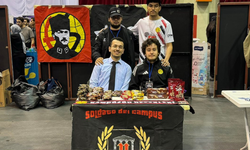 Siyah-kırmızılılar kampüste buluştu!