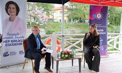 Meryem Boz "Bir Sandalye, Bir Termos" söyleşisinde gençlerle buluştu