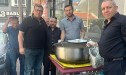Eskişehir'deki Aşağı Piribeylilere Aşure İkramı