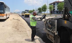 1500. Bulvar’da Bisiklet ve Yürüyüş Yolu Çalışmaları Başladı