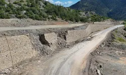 Eskişehir-Sarıcakaya Yolunda Duvar Göçüğü