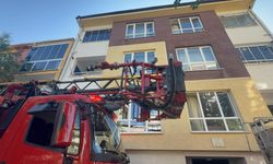 Eskişehir'de Apartman Yangını