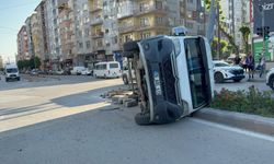 Eskişehir’de Korkutan Kaza: Servis Aracı Yan Yattı!