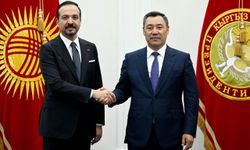 Bişkek'te stratejik zirve: Cumhurbaşkanı Caparov, Zorlu'yu kabul etti