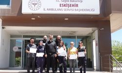 Eskişehir’de Başarılı Acil Sağlık Ekiplerine Belge