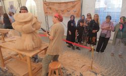 Odunpazarı'nda Sanat Zamanı: 9. Uluslararası Ahşap Heykel Festivali Başlıyor