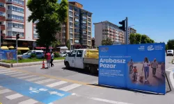 Eskişehir'de 'Arabasız Pazar' Coşkusu
