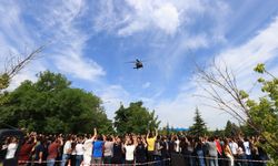 Jandarma’dan TEI’ye "Gökyüzünden Selam"