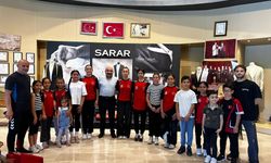 Geleceğin sporcularına destek sürüyor