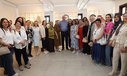 Halk Merkezleri Kursiyerlerinin Çini Eserleri sergileniyor