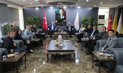 Odunpazarı Belediye Başkanı Kazım Kurt’tan ESOB Başkanı Adnan Karamanlı’ya Hayırlı Olsun Ziyareti