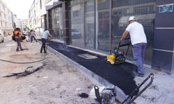 Üstyapı çalışmaları aralıksız sürüyor