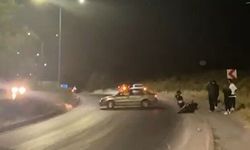 Eskişehir'de Fıskiyelerin Islattığı Yolda Peş Peşe Kaza Tehlikesi