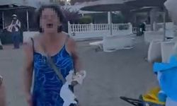 İzmir’de Plajda Skandal Anlar