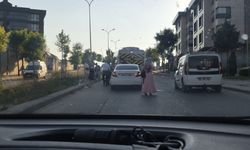 Eskişehir’de Otomobil Servis Aracına Çarptı