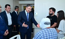 Vali Yılmaz’dan Yaralı İtfaiyecilere Destek