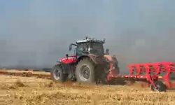 Eskişehir’de Tarım Arazisinde Yangın