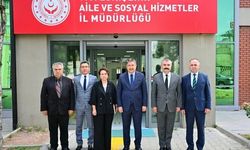 Vali Yılmaz’dan Aile ve Sosyal Hizmetler İl Müdürlüğü’ne Ziyaret