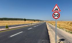 Yollar Bakım Sonrası Çizgi Çalışmalarıyla Güvenli Hale Geliyor