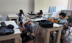 Tepebaşı'nda çocuklar yazı sanat ve eğitimle geçiriyor