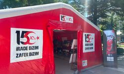 Eskişehir Valilik Meydanı'nda 15 Temmuz Destanı Sergisi Açıldı