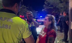 2.34 Promil Alkollü Sürücü Mahalleyi Karıştırdı