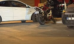 Eskişehir'de Motosikletin 16 Yaşındaki Çocuğa Çarpma Anı Güvenlik Kamerasında