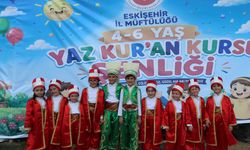 Eskişehir’de Yaz Kur’an Kursları Şenlikle Sona Erdi