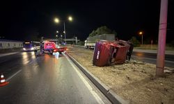 Eskişehir’de Tofaş Takla Attı