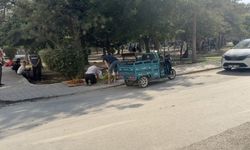 Eskişehir'de Parkta Döner Bıçağıyla Saldırdı!
