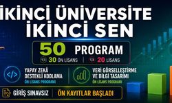İkinci Üniversite Başvuruları Başlıyor
