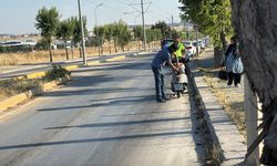 Eskişehir’de Motosiklet Tramvay Durağına Daldı