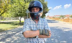 60 Yaşındaki Sürücü Tek Tekerle 4 Bin Kilometre Katetti