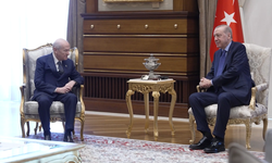 Cumhurbaşkanı Erdoğan Bahçeli’yi Külliye’de Kabul Etti