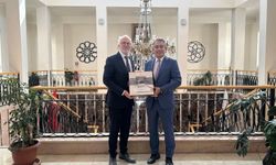 Başsavcı Deniz'den il Sağlık Müdürü Bildirici'ye ziyaret