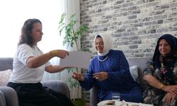 Gürcan, Tepebaşı’nda Üyelerle Hanelerinde Buluştu