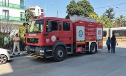 Korkutan Bahçe Yangını: Motosikletini Son Anda Kurtardı