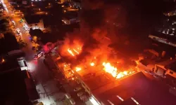 Baksan Sanayi Sitesi’nde Büyük Yangın