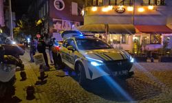 Alkollü Motosikletli Ters Yönde Polis Otosuna Çarptı