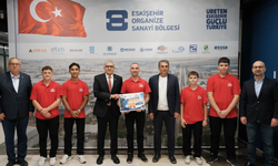 Eskişehir OSB'nin gurur tablosu: TEKNOFEST şampiyonu öğrenciler altınla ödüllendirildi
