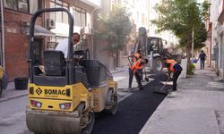 Tepebaşı’nda Yol ve Kaldırım Çalışmaları Devam Ediyor