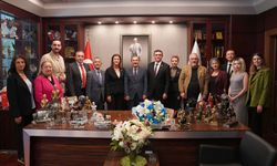 YENİ Parti Tepebaşı Yönetiminden Başkan Ahmet Ataç'a Ziyaret