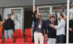Taylan Şahin ve yönetim tribündeydi!