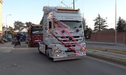 Eskişehir’de Çifte Tır Konvoyu Sürprizi: Şehirde Renkli Anlar