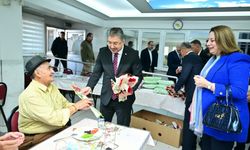 Vali Erdinç Yılmaz Yaşlılar Günü'nde Huzurevini Ziyaret Etti