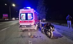 Eskişehir'de motosiklet kazası