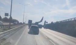 Eskişehir Çevreyolunda Dev Türbin Kanadı Trafiği Kilitledi
