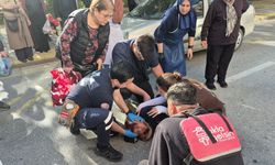 Eskişehirde Otomobilin Çarptığı Yaşlı Kadın Hastaneye Kaldırıldı