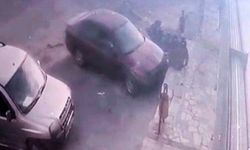 Vitesi Karıştıran Sürücü Kaldırımdaki Vatandaşa Çarptı